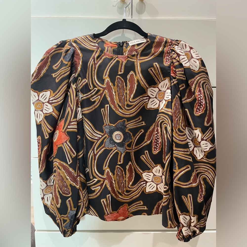 Ulla johnson size 4 silk top